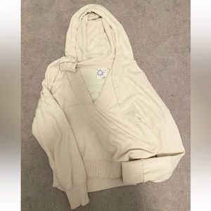 Aerie Offline Cream Hoodie